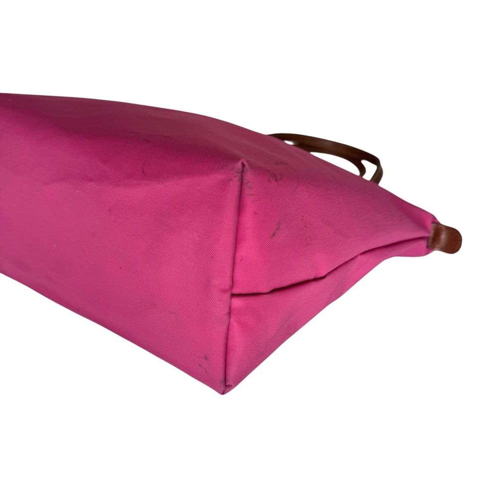 Longchamp Le Pliage Pink Nylon Leather Details Shoulder Bag Tote Bag - Picture 12 of 17